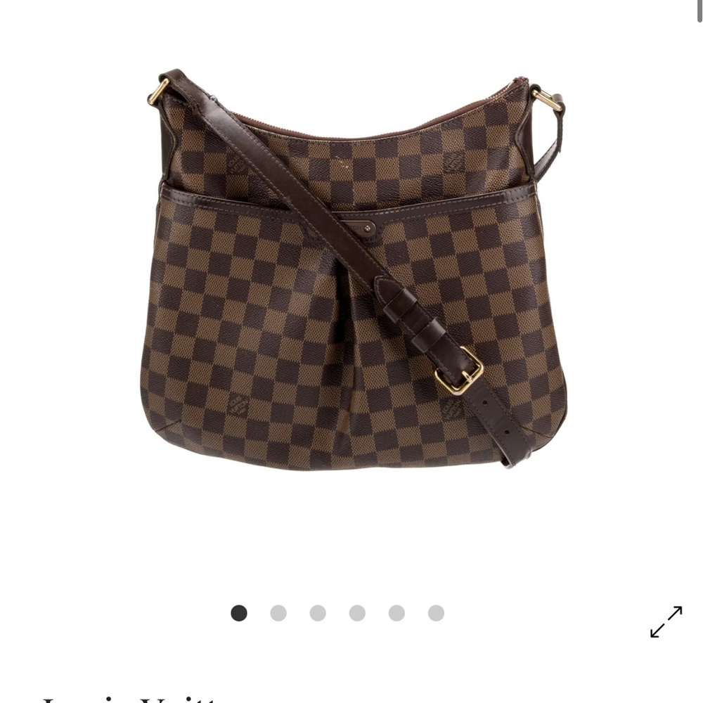 Louis Vuitton Damier Ebene Crossbody Bag - Dark Brown